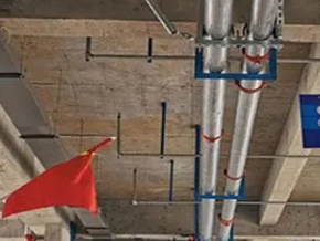灵台管廊支架的安装方法